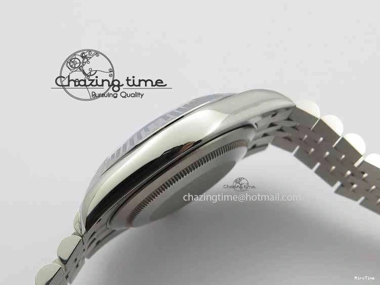 MiroTime 0201 TopPick DateJust II 41mm BP Maker Best Edition Blue Diamonds Dial On New Version Jubilee Bracelet A 3621